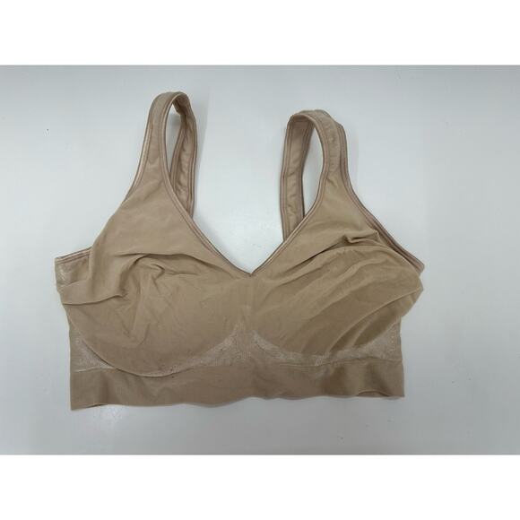 Unbranded Womens Bra Size XL Brown Wireless - Picture 1 of 8